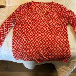 Gap long sleeve blouse